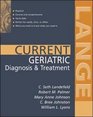 Current Geriatric Diagnosis  Treatment