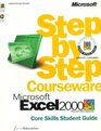 Microsoft Excel 2000 Step by Step Courseware Core Skills Class Pack