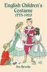 English Children's Costume 17751920