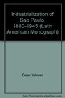 Industrialization of Sao Paulo 18801945