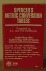 Spencer's metric conversion tables