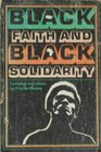 Black Faith and Black Solidarity