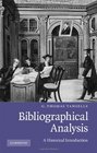 Bibliographical Analysis A Historical Introduction