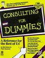 Consulting for Dummies