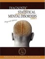 Diagnostic and Statistical Manual of Mental Disorders DSMI  Original Edition