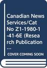 Canadian News Services/Cat No Z119801416E