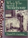 Who's Who in Wodehouse