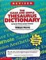 Clear  Simple Thesaurus Dictionary