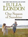 One Season of Sunshine (Cedar Springs, Bk 2) (Large Print)