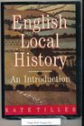 English Local History An Introduction