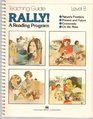 Rally a reading program Teaching guide level B Nature's frontiers Present and future Crossroads On the move