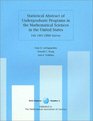 Statistical Abstract of Undergraduate Programs in the Mathematical Sciences in the United States Fall Cbms Survey