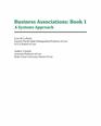 Business Associations Book 1 A Systems Approach