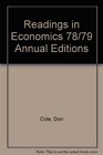 Readings in Economics 78/79 Annual Editions