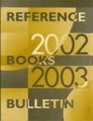 Reference Books Bulletin 200203