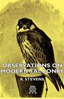 Observations On Modern Falconry