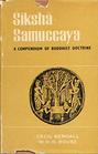 Siksha Samuccaya of Santideva A Compendium of Buddhist Doctrine