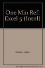 One Min Ref Excel 5