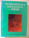 The Renascence of Sociological Theory Classical and Contemporary