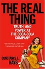 The Real Thing  Truth and Power at the CocaCola Company