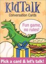 Kid Talk: Conversation Cards (Tabletalk Conversation Cards)