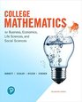 College Mathematics for Business Economics Life Sciences and Social Sciences