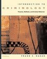 Introduction to Criminology  Theories Methods and Criminal Behavior