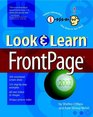 Look  Learn FrontPage 2002