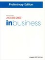 Microsoft Access 2007 In Business Core