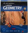 Holt McDougal Larson Geometry Teacher's Edition