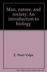 Man nature and society An introduction to biology