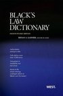 Black's Law Dictionary Pocket Edition 4th