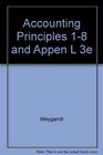 Accounting Principles 18 and Appen L 3e