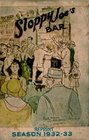 Sloppy Joe's Bar Reprint Season 1932  1933