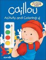Caillou Activity and Coloring 4