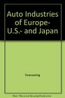 Auto industries of Europe US and Japan