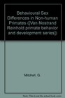 Behavioral Sex Differences in Nonhuman Primates