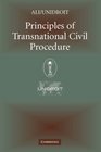 Principles of Transnational Civil Procedure