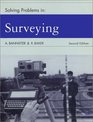 Solving Problems in Surveying