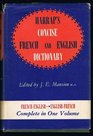 Harrap's Concise French And English Dictionary