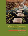 Critical Thinking A User's Manual
