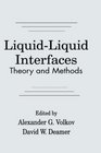 LiquidLiquid Interfaces Theory and Methods
