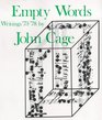 Empty Words Writings '73'78