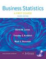 Business Statistics First Course and Student CD