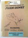 Complete Poems of Jean Genet