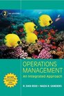 Operations Management  An Integrated Approach