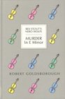 Murder in E Minor (Rex Stout's Nero Wolfe, Bk 1) (Large Print)