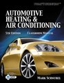 Today's Technician Automotive Heating  Air Conditioning Shop Manual