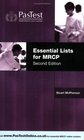 Essential Lists for MRCP