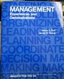 Management Experiences and Demonstrations